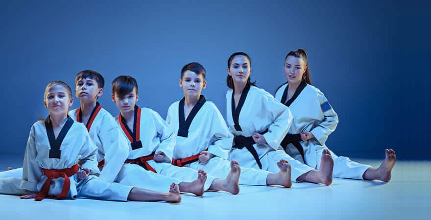 Martial Arts Lessons for Kids in Lake Jackson TX - Kids Group Splits